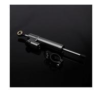 Directional Damper Motorcycle Accessories Adjustable Damper Universal 256MM Steering Stabilizer(Titanium)