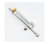 Directional Damper Motorcycles Accessorie Universal Steering Damping Stabilizer 258mm Balance Bar Shock Absorber(WHITE)