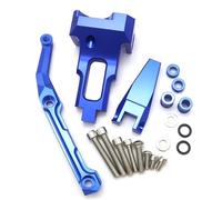Directional Dampers Compatible With For MT-09 For Tracer 2015 2016 2017 Motorcycle Stabilizer Steering Damper With Mounting Bracket Kit Motorbike(Blue,A)