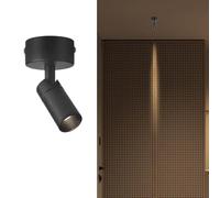 Directional Flush Mount Spot Light LED Ceiling Spotlight Adjustable Spots, 350° Rotation Wall Swivel Lamps Focus Lighting Fixture for Living Room Bedroom Hallway