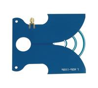 Directional UWB Antenna Designed for Frequencies of 420MHz to 10GHz with Female Port