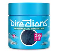 DIRECTIONS Denim Blue Semi-Permanent Hair Colour - 100ml Tub