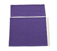 Director Chair Cover Kit Replacement Canvas Seat Outdoor and Back Set with 2 Wooden Bars for Makeup Fishing Picnic Garden Patio Director Chairs 53x41cm(purple)