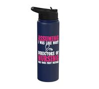 Director of Nursing Apparel - Funny Great Nurses Design Stainless Steel Insulated Water Bottle