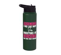 Director of Nursing Apparel - Funny Great Nurses Design Stainless Steel Insulated Water Bottle