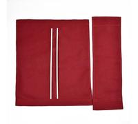 Directors Chair Cover Replacement for Outdoor Garden Patio, Heavy Duty Canvas Seat and Back Rest Covers, Weather Resistant Fabric Protector, Fits(Red)