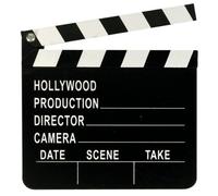 Directors Clapperboard Hollywood Party Decoration Clapper Board Film Movies Prop