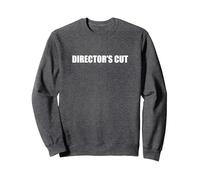 Director'S Cut Sweatshirt, Adult Unisex, Dark Heather Grey, L