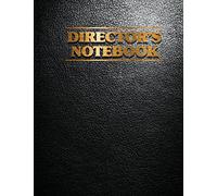 Director's Notebook: Film Notebook For Director, Filmmakers, Animators with Creative Project (8.5x11" 120Pages Leather paper cover)
