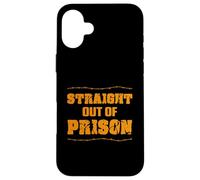 Direkt Aus Dem Prison Prisoners Knasti Inmate Prisoners Case for iPhone 16 Plus