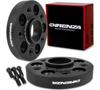 Direnza 2pcs 25mm Hubcentric Wheel Spacers Compatible with Audi A4 S4 RS4 | B8 | 2008-2013 models | Bolt Pattern 5×112 Thread Pitch M14x1.5 Thickness 25mm Centre Bore 66.5mm