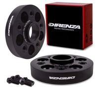Direnza 2pcs 25mm Wheel Spacers Compatible with Volkswagen Golf | MK4 | 1997-2003 Compatible with Seat Leon | 1M | 1999-2006 | Bolt Pattern 5×100 Thread Pitch M14x1.5 CB: 57.1mm | Wheel Spacer Pair