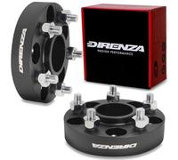 Direnza 30mm Hubcentric Wheel Spacers | 5x114.3 | M12x1.25 | 66.1mm | Supplied as Pair | Compatible With Nissan Lightweight Anti-rust Hub-Centric Spacer