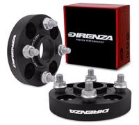 Direnza Wheel Spacers Compatible with Mini Cooper One & S R50 R52 R53 01-06 | Pair | Thickness 25mm | Bolt Pattern 4×100 | Thread Pitch M12x1.5 | Centre Bore 56.1mm