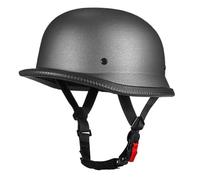 DIRERTYS Retro Open Face Helmets ECE/DOT Approved Unisex Adult, Vintage German Motorcycle Half Helmet, Motorbike Jet Helmet for Bicycle Chopper Cruiser Scooter with Quick Release Buckle