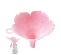 Dirfuny Funnels for Kitchen Use | Multi-Purpose Liquid Funnels - Flower Shape Kitchen Funnel with Light Weight for Powders Small Particles