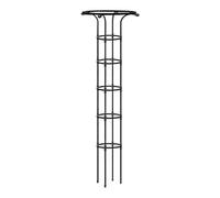Dirfuny Garden Vertical Umbrella Trellis for Climbing Plants Potted Vines Vegetables Flowers Patio Lattices Grid Tower Inner Steel Tube with Plastic Coating for Ivy Roses Cucumbers Clematis Pots