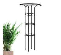 Dirfuny Garden Vertical Umbrella Trellis for Climbing Plants Potted Vines Vegetables Flowers Patio Lattices Grid Tower Inner Steel Tube with Plastic Coating for Ivy Roses Cucumbers Clematis Pots