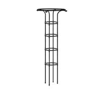 Dirfuny Garden Vertical Umbrella Trellis for Climbing Plants Potted Vines Vegetables Flowers Patio Lattices Grid Tower Inner Steel Tube with Plastic Coating for Ivy Roses Cucumbers Clematis Pots