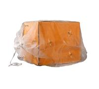 Dirfuny Large Bee Hive Packing Transport Bag - 37.4 x 29.5 inch Bee Mesh Transport Bag with Drawstring-Beekeeping Mesh Bag Protects Against Bee Stings and Attacks