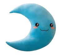 Dirfuny Moon Shaped Pillow for Girls Kids Bed Decoration Cushion Arch Shaped Stuffed Plush Sofa Chairs Throw Pillows, 25cm