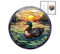 Dirfuny Static Cling Stickers, Anti-Collision Window Decoration Decals, Animal Sticker, Double-Sided Decal to Prevent Bird Strikes Window Glass, Alert Birds