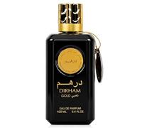 Dirham Eau De Parfum - Luxury Long Lasting Arabic Fragrance for Men & Women | Elegant Designer Bottle | Everyday Wear, Special Occasion, Gift Idea (Dirham Gold)