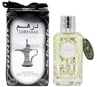 Dirham Eau De Parfum - Luxury Long Lasting Arabic Fragrance for Men & Women | Elegant Designer Bottle | Everyday Wear, Special Occasion, Gift Idea (Dirham Silver)