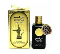 Dirham Gold Eau de Parfum - Elegant Woody & Floral Oriental Fragrance - Long-Lasting Luxury Perfume for Men & Women 100ml