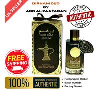 100ml Dirham Oud Eau De Parfum by Ard Al Zaafaran Oriental Arabian Perfume EDP