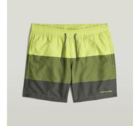 Dirik Color Block Swim Shorts - Multi color - Men S