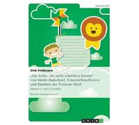 Dirk Feldmann "Der Löwe, der nicht schreiben konnte" von Martin Balt (Paperback)