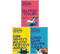 Dirk Gently Series 3 Books Collection Set (Dirk Gently's Holistic Detective Agency, The Long Dark Tea-Time of the Soul, The Salmon of Doubt)