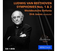 Beethoven: Symphonies Nos. 1 and 2 (CD & DVD)
