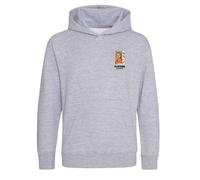 Dirk Kuyt World Cup Sticker Kids Hoodie - Gray / 18-24 months