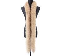 DIRKES 2 Meter/pcs Fluffy Turkey Feather Boa 50g Thickness Natural Marabou Feather Trims Scarf for Clothing Decoration Shawl