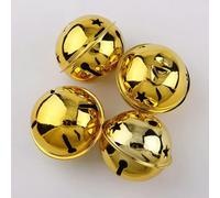 DIRKES 25/30/35/40/50mm Jingle Bell Gold/Silver Christmas Tree Pendant Ornaments Decorations DIY Handmade Crafts Accessories