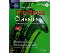 Christmas Classics: 16 Most Popular Christmas Melodies: Die 16 beliebtesten Weihnachtslieder. Alt-Saxophon. Ausgabe mit Online-Audiodatei.