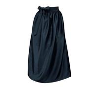 Dirndl Apron Women's Long Large Sizes Modern Without Lace Dirndl Aprons | Dirndl Apron Elegant Single with Bow Shiny Apron Shiny Costume Apron for Beer Festival Oktoberfest Carnival