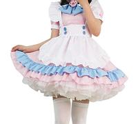 Dirndl Blouse Women's Long Maid Sama Cosplay Wig Costume Dress Women's Makima Cosplay Carnival Costumes Sexy Outfit for Women Maid Costume Women's Sexy