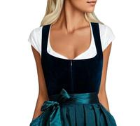 Dirndl Blouse Women's Short Sleeve Dirndl Blouse Women's White Lace Simple and Elegant V Neck Dirndl Blouses Soft Comfort Easy Care Lace Blouse Costume Blouse for Carnival Beer Festival