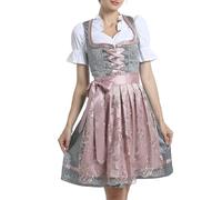 Dirndl dress for women, dirndl, dirndl dress, lace apron, 3-piece classic dress for Bavarian costume, traditional dress, refined traditional dress