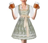 Dirndl dress for women role play dirndl for women halloween costume Oktoberfest cosplay dress for women costume dirndl costume german Oktoberfest dress up dirndl apron girl for the th