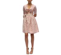 Dirndl Set Horen 2-Piece Traditional Dress Pink Floral 545GT - Pink - 8