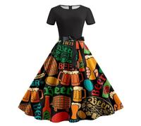 Dirndl Women's Midi Costume Dress Costume Fashion Costume Skirt Dress Dirndl Blouse Dirndl Apron Traditional Skirt Dirndl Complete Sets 2025 Dirndl Dress Elegant Oktoberfest Outfit with Apron Complete