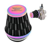 Dirt Bike Air Filter, Cleaner High Performance Oil Filters, Carburetor Air Filter 35 38 42 45 50 55 58mm Replacement, Alloy Motorcycle Accessories, Dirt Bike Parts