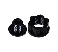 Dirt Bike Axle Spindle Nut for Talaria for sting CNC Machined(black)