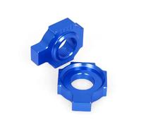 Dirt Bike Chain Tensioner Adjuster Swingarm Wheel Sliders Compatible With FE570 FS570 FE501 FE450 FE390 TE FE 125 250 300 Models(Blue Adjuster)