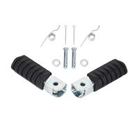 Dirt Bike Foot Pegs,Anti Slip Comfortable Riding Experience High Strength Metal Rubber Replacement for PW50 PW80 XR CRF 50 70 Pit Bikes 2 Pcs