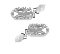 Dirt Bike Foot Pegs For R1250GS R1200GS Adventure ADV R1250 R1200 GS 2013-2022 Highway Adjustable Footpegs Motorcycle Front Footrest(Silver No Cover)